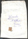 Netherlands 1895 Cotton Bag, Sent From Amsterdam To Argenteuil, Postal History - Brieven En Documenten