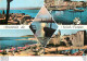 83.  SOUVENIR  De  SAINT TROPEZ .   CP Multivues . - Saint-Tropez