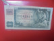 TCHEQUIE 100 KORUN 1993 Old Date 1961 With Stamp Circuler (B.33) - Tsjechië