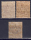 Italien 1896 - Wappen, Nr. 71 - 73, Postfrisch ** / MNH - Nuovi