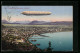 AK Bregenz, Zeppelin Passiert Die Stadt  - Aeronaves