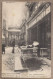 CPA 35 - SAINT MALO - La Place De La Poissonnerie - ANIMATION Café Du JARDIN + Vitrine MAGASIN MALICET 1903 - Saint Malo