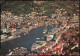 Bergen Bergen Luftaufnahme Luftbild, Flyfoto Av Strøket Rundt Vågen. 1975 - Norway