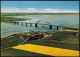 Fehmarn (Insel) Fehmarnsund-Brücke Vom Flugzeug Aus, Luftaufnahme 1970 - Autres & Non Classés