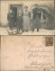 Ansichtskarte  Familien Gruppenfoto Kinder Mit Schlitten Vater Mit Fasan 1915 - Unclassified