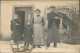 Ansichtskarte  Familien Gruppenfoto Kinder Mit Schlitten Vater Mit Fasan 1915 - Unclassified