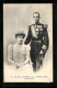Postal SS. MM. D. Alfonso XIII Y D. A Victoria Eugenia Von Spanien  - Familles Royales