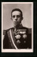 Postal König Von Spanien Mit Orden  - Royal Families