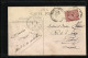 Postal Visite De SM Alphonse XIII. A Paris, Vesailles, Cour De Marbre  - Royal Families