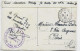 GERMANY CARTE FRANKFURT + TRESOR ET POSTES 28.4.1923 *31* + CACHET VIOLET COMMISSION DE GARE ARMEE DU RHIN - Militärstempel Ab 1900 (ausser Kriegszeiten)