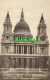 R568872 London. St. Pauls Cathedral. West Front. London Stereoscopic Companys Se - Autres & Non Classés