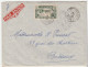 Lettre Saint Louis Du Sénégal Avec Contrôle Postal Pour Bordeaux, 1939 - Lettres & Documents