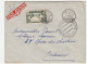 Lettre Saint Louis Du Sénégal Avec Contrôle Postal Pour Bordeaux, 1940 - Covers & Documents