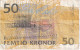 BILLETE DE SUECIA DE 50 KRONOR AÑOS 2004 A 2011  (BANKNOTE) - Suède