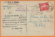 DAGUIN  De ENGHIEN LES BAINS  Sur CPA  " La Nouvelle Jetée...  " Année 1937 Avec Semeuse 40c  Pour HERBLAY - Mechanical Postmarks (Other)