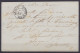 EP CP 10c Rose (type N°46) Càd PERUWELZ /30 JUIN 1893 Pour Notaire Dubus à ARRAS (au Dos: Càd Arrivée) - Postcards 1871-1909