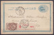 CP EP Du Japon Utilisé Comme Support Affr. N°61 Càd ANVERS /20 DECE 1898 En Recommandé Pour E/V - Superbe ! - 1893-1900 Barba Corta