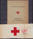 Croix-Rouge De Belgique - Carnet (stamboek Van De Ambulanciers), Carte Et Brassard D'une Ambulancière 1945 - Historische Dokumente