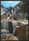 Cartolina Carrara, An Den Marmorbrüchen  - Carrara