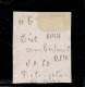 COB 6 Sur Petit Fragment, Marges Enormes, Petit Bord De Feuille Lateral Droit, Ambulant O.III (ligne Mouscron/Gand) - 1858-1862 Medaillons (9/12)