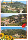 84 GIGONDAS Vue Générale Panoramique Et Les Dentelles De Montmirail Multivue  N° 11 \MK3018 - Vaison La Romaine