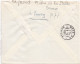 36929# LETTRE FRANCHISE PARTIELLE RECOMMANDE Obl 57 AY SUR MOSELLE MOSELLE 1967 Pour METZ - Brieven En Documenten