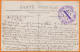 CPA De EVREUX " Allée Des Soupirs "  Mai 1908   Avec Un  Cachet Rare Du " Lycée D'Evreux  MATH-ELEM 1907-1908 " - Evreux