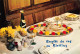 Recette Du Coq Au Resling Restaurant  GRAND HOTEL à Trois Epis Ammerschwihr Turckheim  Niedermorschwihr N° 46 \MK3029 - Recipes (cooking)