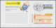 Sonder-R-Zettel IBRA'99: Passender R-Brief ATM 510 Als ÜE, SSt NÜRNBERG 27.4.99  - Philatelic Exhibitions