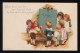 Kinder Spielen Schule "Gruss" Tafel, Vers, E.DL, Kopal Serie 214 Ungebraucht - Autres & Non Classés