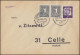 226y Ziffer 1 Pf Als Paar Mit 359 Gutenberg Portogerecht Drucksache März 1965 - Storia Postale