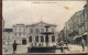 Cpa 24 Dordogne, NONTRON, Place De L'Hôtel De Ville, Fontaine, Animée, Commerces, Enseigne Grand Hötel Michaudel - Nontron