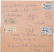 36932# LOT 9 LETTRES FRANCHISE PARTIELLE RECOMMANDE Obl 57 BEHREN LES FORBACH MOSELLE 1968 Pour METZ 57 - Briefe U. Dokumente