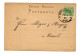Postkarte Nordhausen, 1877 Nach Kassel, Papierhandlung - Briefe U. Dokumente
