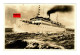 S.S. Rugard, AK Salonschnelldampfer Flensburg 1939 Auf Hoher See, Nach München - Covers & Documents