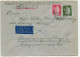 Luftpost: Durch Deutsche Dienstpost Ostland, Riga, Nach Memingen 1942 - Briefe U. Dokumente