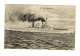 AK S.M.S. Kronprinz, Marine Schiffspost No 93 Nach Kaiser, 1916 - Cartas & Documentos