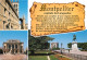 MONTPELLIER La Faculte De Medecine Et La Cathedrale Le Theatre 18(scan Recto-verso) MD2502 - Montpellier