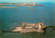 LE CAP D AGDE Vue Aerienne Sur Le Fort Brescou Et La Station Balneaire Du Cap 5(scan Recto-verso) MD2504 - Agde