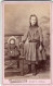 Photo CDV D'une Jeune  Fille élégante Posant Dans Un Studio Photo A Nancy - Old (before 1900)