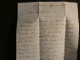 DN18  FRANCE   BELLE  LETTRE EN PORT PAYé 1847 PETIT BUREAU  LA FERTE ST AURIN  A ORLEANS     + AFF. INTERESSANT +++ - ...-1850 Vorphilatelie