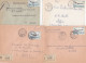 36936# LOT 19 LETTRES FRANCHISE PARTIELLE RECOMMANDE Obl BITCHE MOSELLE 1967 1968 Pour METZ 57 - Cartas & Documentos