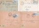 36936# LOT 19 LETTRES FRANCHISE PARTIELLE RECOMMANDE Obl BITCHE MOSELLE 1967 1968 Pour METZ 57 - Covers & Documents