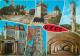 UZES Escaliers De La Promenade Racine 1er Duche Tour De Lauze 25(scan Recto-verso) MD2547 - Uzès