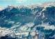 SAMOENS Vue Panoramique Aerienne Le Plateau Des Saix Au Fond Le Mont Blanc 23(scan Recto-verso) MD2551 - Samoëns