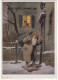 'Der Nikolaus Kommt' - Paul Heu -  (Deutschland) - F.A. Ackermanns Kunstverlag, München 6175 - Saint-Nicholas Day