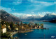 LAC D ANNECY La Baie De Talloires Au Fond Le Massif Des Bauges Enneige 28(scan Recto-verso) MD2579 - Annecy