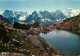 CHAMONIX MONT BLANC Les Grandes Jorasses Les Aiguilles De Chamonix Et Le Mont Blanc 11(scan Recto-verso) MD2580 - Chamonix-Mont-Blanc