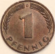 Germany Federal Republic - Pfennig 1950 D, KM# 105 (#4448) - 1 Pfennig