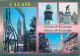 CALAIS Hotel De Ville Phare Monuments Aux Sauveteurs Rue Royale 25(scan Recto-verso) MD2584 - Calais